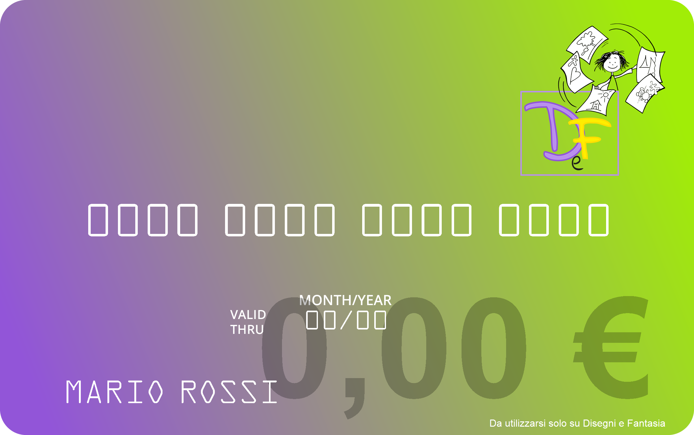 Carta regalo 10 Euro